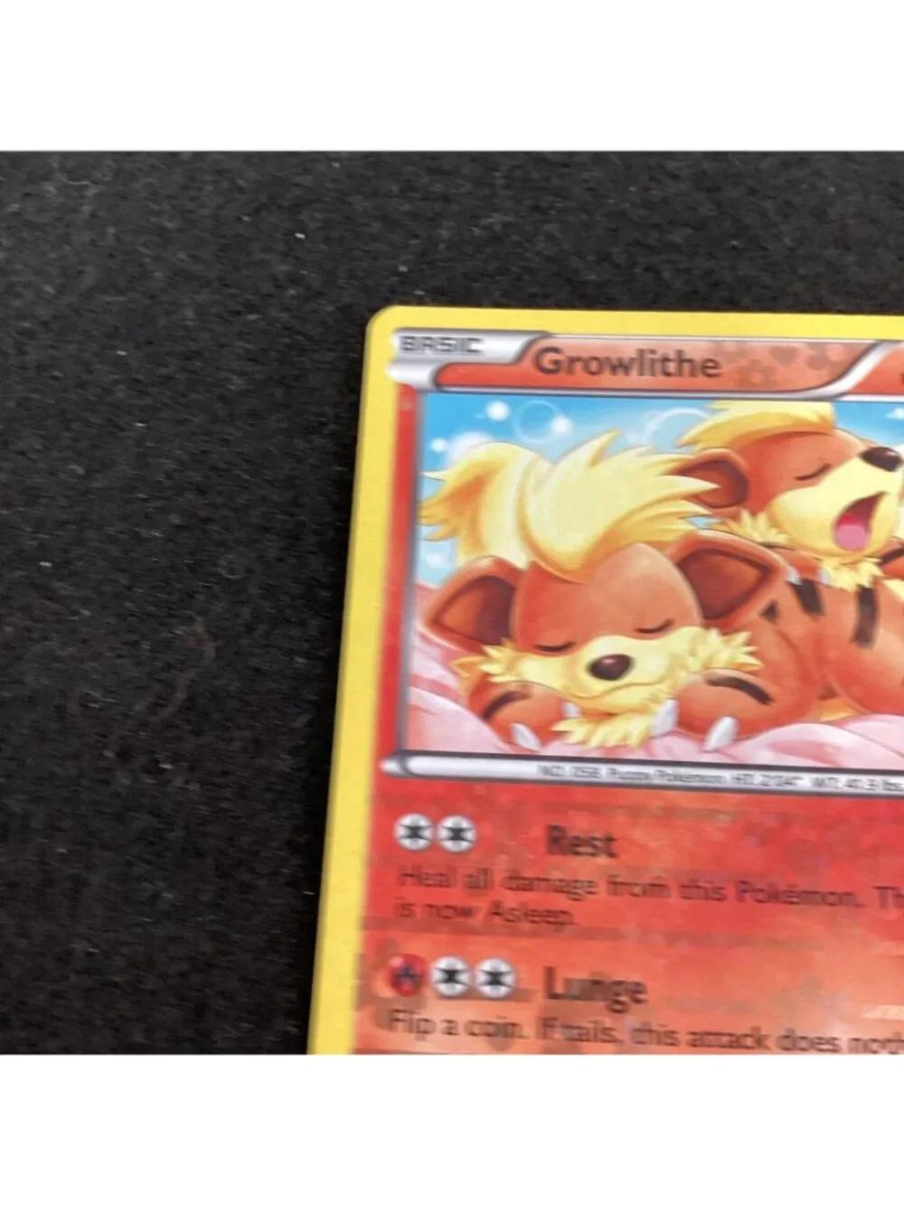 Growlithe RC4/RC25 Legendary Treasures: Radiant Collection Pokemon TCG Holo Rare